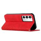 For Realme C71 4G Diamond Splicing Skin Feel Magnetic Leather Phone Case(Red) - 3