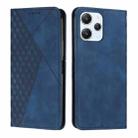 For Xiaomi Redmi 12 4G Diamond Splicing Skin Feel Magnetic Leather Phone Case(Blue) - 1