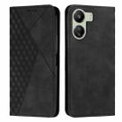 For Xiaomi Redmi 13C Diamond Splicing Skin Feel Magnetic Leather Phone Case(Black) - 1