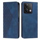 For Xiaomi Redmi Note 13 Diamond Splicing Skin Feel Magnetic Leather Phone Case(Blue) - 1