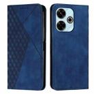 For Xiaomi Redmi 13 4G Diamond Splicing Skin Feel Magnetic Leather Phone Case(Blue) - 1