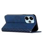 For Xiaomi Redmi 13 4G Diamond Splicing Skin Feel Magnetic Leather Phone Case(Blue) - 3