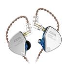 CCA CCA-CA4 3.5mm Gold Plated Plug Hybrid Technology Wire-controlled In-ear Earphone, Type:without Mic(Blue) - 1