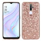 For OPPO A11 Glitter Powder Shockproof TPU Protective Case(Rose Gold) - 1