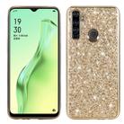 For OPPO Realme 5 Glitter Powder Shockproof TPU Protective Case(Gold) - 1