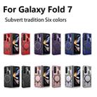 For Samsung Galaxy Z Fold7 CD Texture Sliding Camshield Magnetic Holder Phone Case(Black) - 2