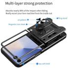 For Samsung Galaxy Z Flip7 Armor Magnetic Bracket TPU+PC Phone Case(Green) - 3