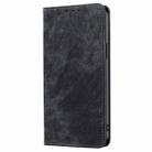 For For Infinix GT 10 Pro 5G RFID Anti-theft Brush Magnetic Leather Phone Case(Black) - 2