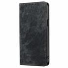 For Infinix Note 50 4G RFID Anti-theft Brush Magnetic Leather Phone Case(Black) - 2