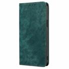 For Realme GT Neo6 SE RFID Anti-theft Brush Magnetic Leather Phone Case(Green) - 2