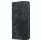 For Realme 14 Pro 5G Global RFID Anti-theft Brush Magnetic Leather Phone Case(Black) - 2
