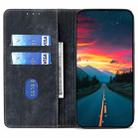 For Sharp Aquos Wish4 RFID Anti-theft Brush Magnetic Leather Phone Case(Black) - 3