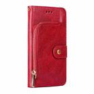 For Realme 11 Pro / 11 Pro+ 5G Zipper Bag Leather Phone Case(Red) - 2