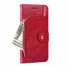 For Realme 11 Pro / 11 Pro+ 5G Zipper Bag Leather Phone Case(Red) - 3