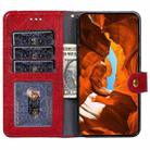 For Realme 14 Pro+ 5G Zipper Bag Leather Phone Case(Red) - 3