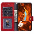 For Realme P3 Pro 5G Global Zipper Bag Leather Phone Case(Red) - 3