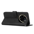 For Realme 14 Pro+ Stitching Calf Texture Buckle Leather Phone Case(Black) - 3