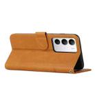 For Realme C71 4G Stitching Calf Texture Buckle Leather Phone Case(Yellow) - 3