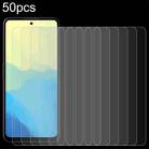 For Hisense Infinity H50S 5G 50pcs 0.26mm 9H 2.5D Tempered Glass Film - 1