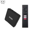 MECOOL KM1 4K Ultra HD Smart Android 9.0 Amlogic S905X3 TV Box with Remote Controller, 4GB+32GB, Support Dual Band WiFi 2T2R/HDMI/TF Card/LAN, US Plug - 1