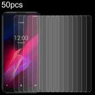 For T-Mobile REVVL V 4G 50pcs 0.26mm 9H 2.5D Tempered Glass Film - 1