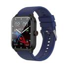ET540 1.91 inch IP67 Waterproof Silicone Band Smart Watch, Support ECG / Non-invasive Blood Glucose Measurement(Blue) - 1