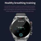 ET450 1.39 inch IP67 Waterproof Silicone Band Smart Watch, Support ECG / Non-invasive Blood Glucose Measurement(Black) - 10