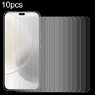 For Honor X70i 10pcs 0.26mm 9H 2.5D Tempered Glass Film - 1