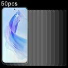 For Honor 90 Lite 50pcs 0.26mm 9H 2.5D Tempered Glass Film - 1