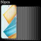 For Honor 90 GT 50pcs 0.26mm 9H 2.5D Tempered Glass Film - 1