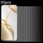 For Honor 300 50pcs 0.26mm 9H 2.5D Tempered Glass Film - 1