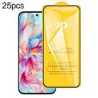For Honor X6c 4G 25pcs 9D Full Glue Screen Tempered Glass Film - 1