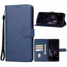 For HOTWAV Cyber X Pro Leather Phone Case(Blue) - 1