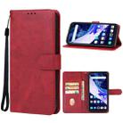 For HOTWAV Note 12 Leather Phone Case(Red) - 1