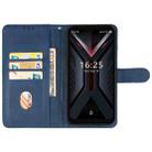 For HOTWAV T7 Pro Leather Phone Case(Blue) - 3