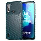 For Motorola Moto G8 Power Lite Thunderbolt Shockproof TPU Protective Soft Case(Green) - 1