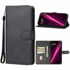 For T-Mobile REVVL 6x Leather Phone Case(Black) - 1