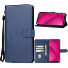 For T-Mobile T Phone 2 5G Leather Phone Case(Blue) - 1