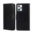 For Blackview A53 / A53 Pro Crystal Texture Leather Phone Case(Black) - 1