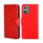 For Blackview Oscal C30 Crystal Texture Leather Phone Case(Red) - 1