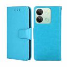 For Infinix Smart 7  HD Crystal Texture Leather Phone Case(Sky Blue) - 1