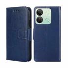 For Infinix Smart 7  HD Crystal Texture Leather Phone Case(Royal Blue) - 1