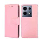 For Infinix Note 30 VIP 5G Crystal Texture Leather Phone Case(Pink) - 1