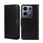 For Infinix Note 30 VIP 5G Crystal Texture Leather Phone Case(Black) - 1