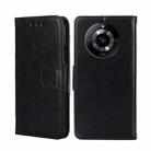 For Realme 11  5G Crystal Texture Leather Phone Case(Black) - 1