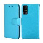 For TCL 40 XE 5G / 40X 5G T601D Crystal Texture Leather Phone Case(Sky Blue) - 1