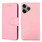 For Tecno Pova 6 Pro 5G Crystal Texture Leather Phone Case(Pink) - 1