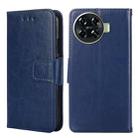 For Tecno Spark 20 Pro+ 4G Crystal Texture Leather Phone Case(Royal Blue) - 1