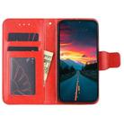 For Tecno Pova 6 5G Crystal Texture Leather Phone Case(Red) - 3