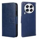 For Tecno Camon 30 Premier 5G Crystal Texture Leather Phone Case(Royal Blue) - 1